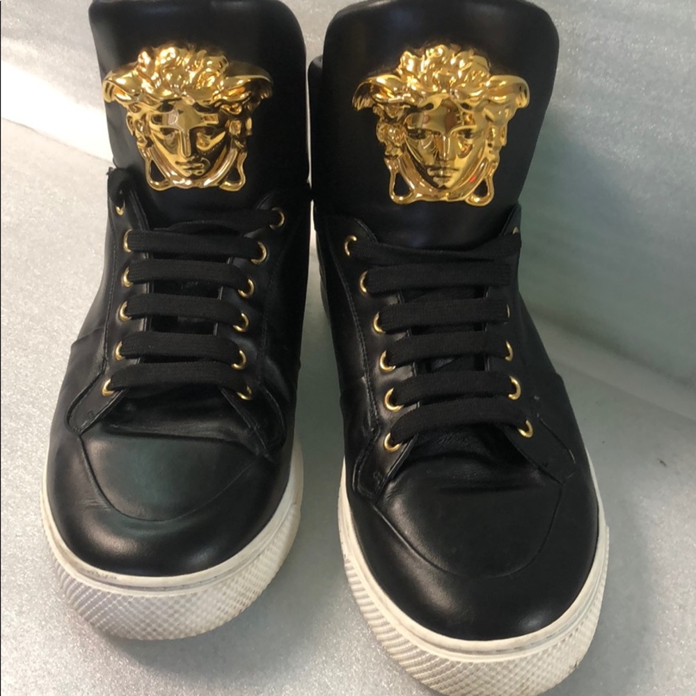 Versace high tops Medusa